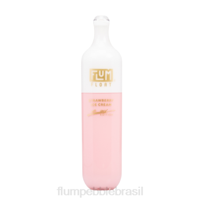 FLUM FLOAT 3000 baforadas sorvete de morango 828A74 | FLUM PEBBLE FLAVORS